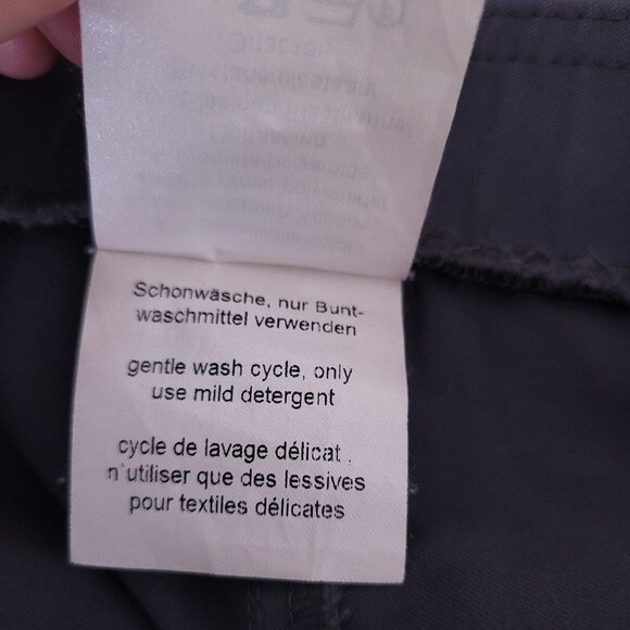 Riani Womens Slim Fit Techno Stretch Pants Tapered Leg Size 10 Designer Menswear - Picture 13 of 14